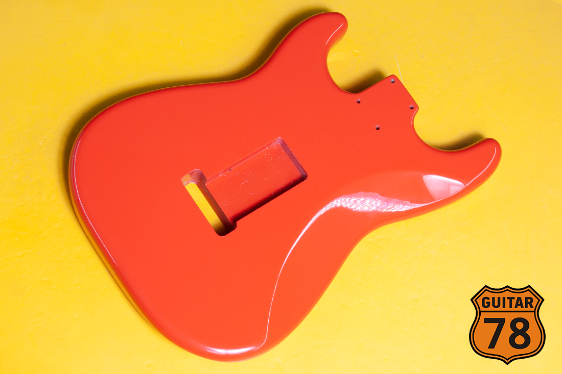 Корпус Fender Stratocaster в клёвом цвете
