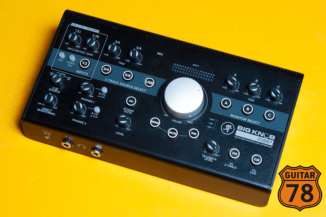 Контроллер аудиоинтерфейс MACKIE BIG KNOB studio+