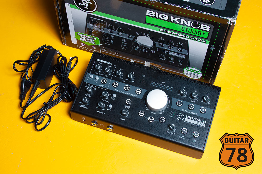 Контроллер аудиоинтерфейс MACKIE BIG KNOB studio+