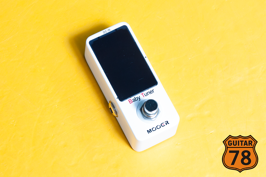 Отличный педальный тюнер Mooer MTU1-Baby-tuner