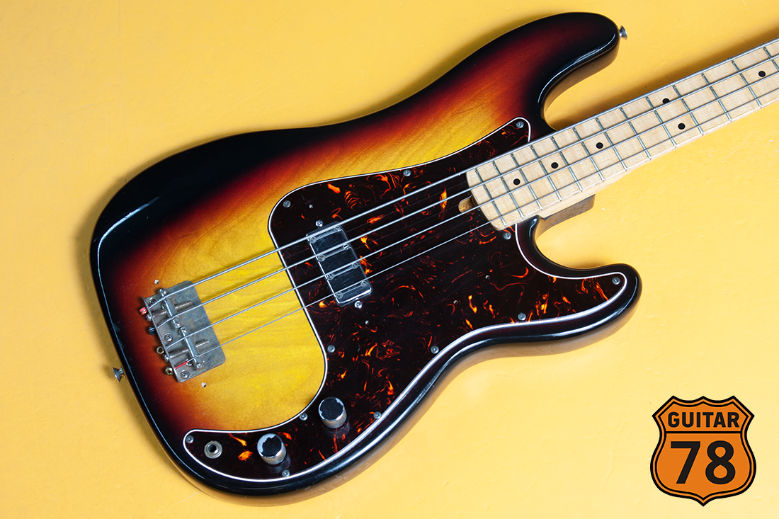 Интересный бас формы Fender '51 Precision 1974 Japan