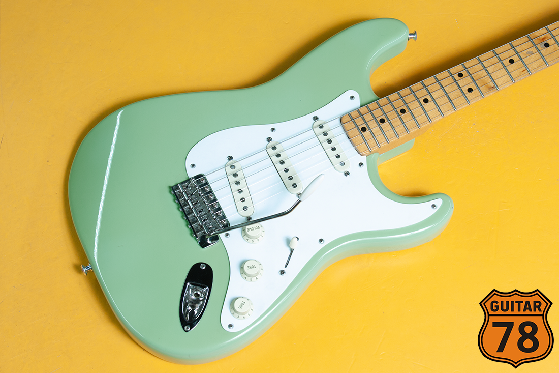 Пушка ранний Custom Shop Fender '57 Stratocaster Surf Green 1988