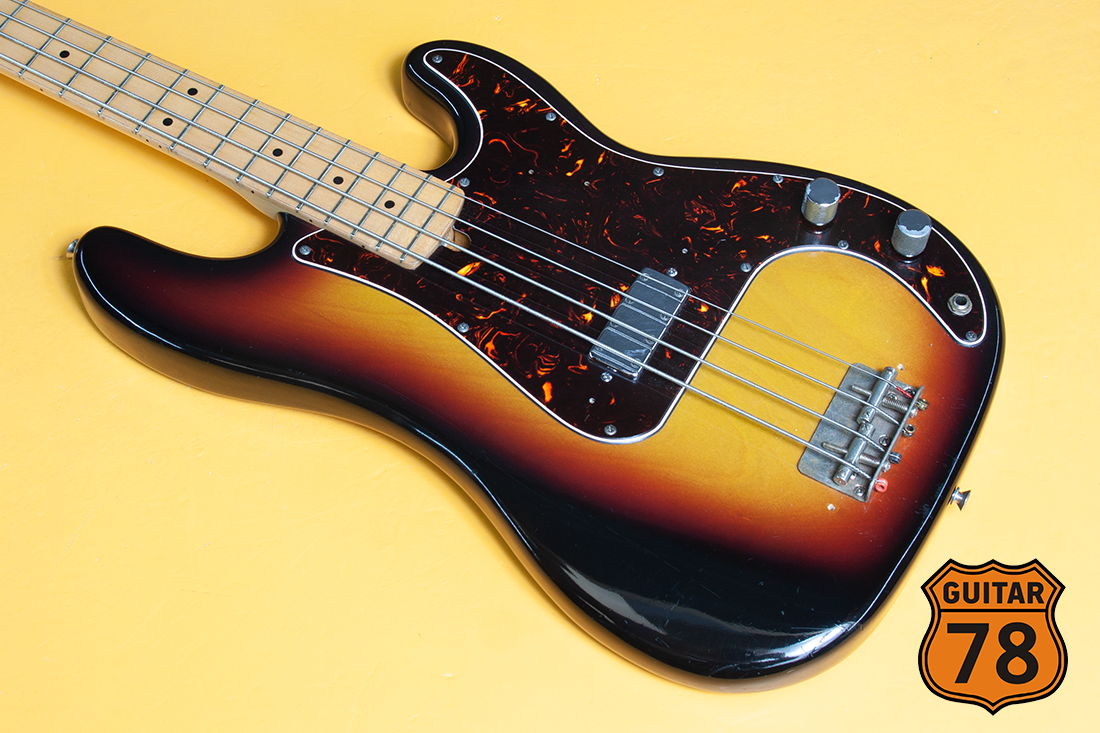 Интересный бас формы Fender '51 Precision 1974 Japan
