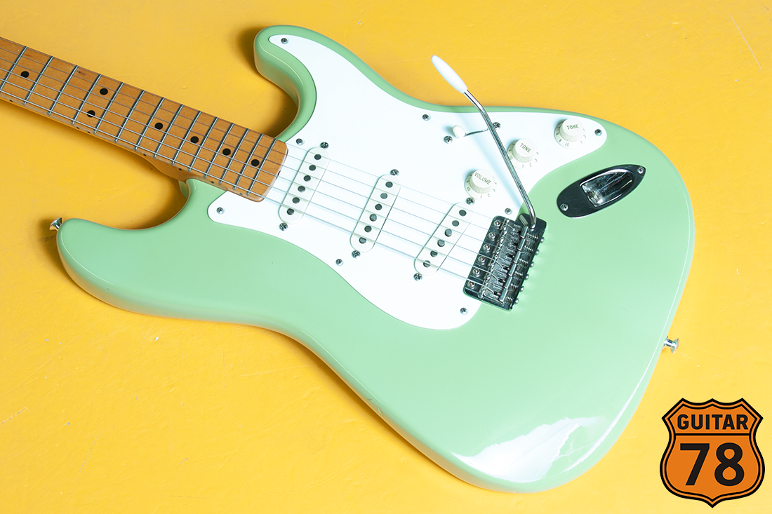 Пушка ранний Custom Shop Fender '57 Stratocaster Surf Green 1988