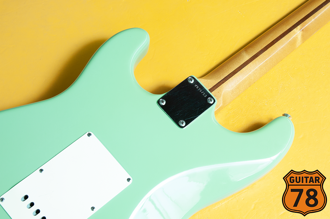 Пушка ранний Custom Shop Fender '57 Stratocaster Surf Green 1988