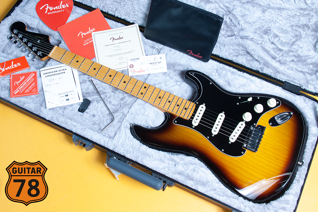 Красавец Fender American Ultra Luxe Stratocaster, USA 2021