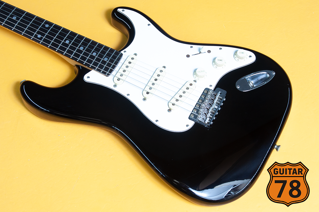 Старый Fender ST62 Stratocaster Black, 1987 Japan