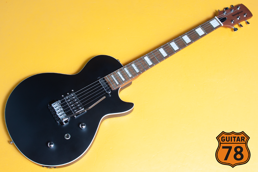 Черный мастеровой Les Paul с тремоло, Россия