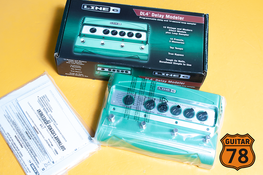 Культовый супердилей Line 6 DL4 Delay Modeler