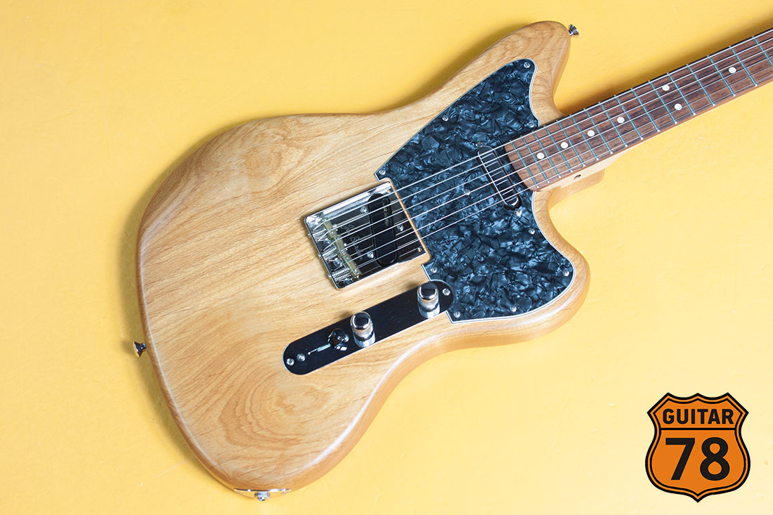 Мощный Fender offset Warmoth Jazzmaster-Telecaster USA