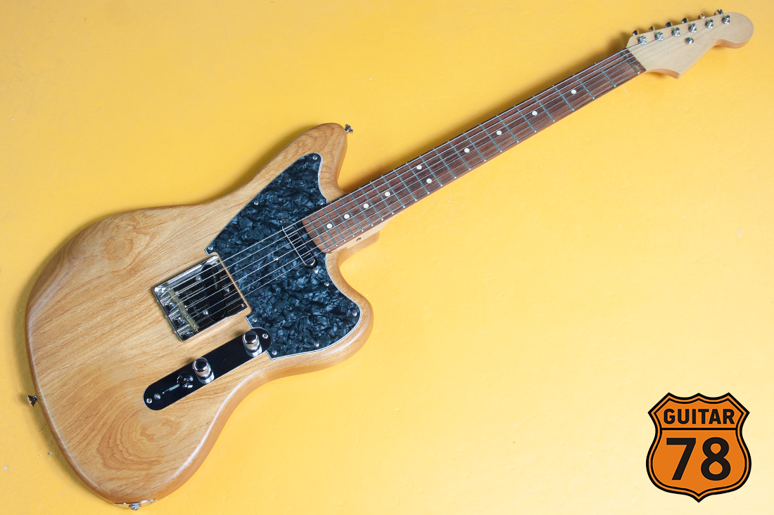 Мощный Fender offset Warmoth Jazzmaster-Telecaster USA