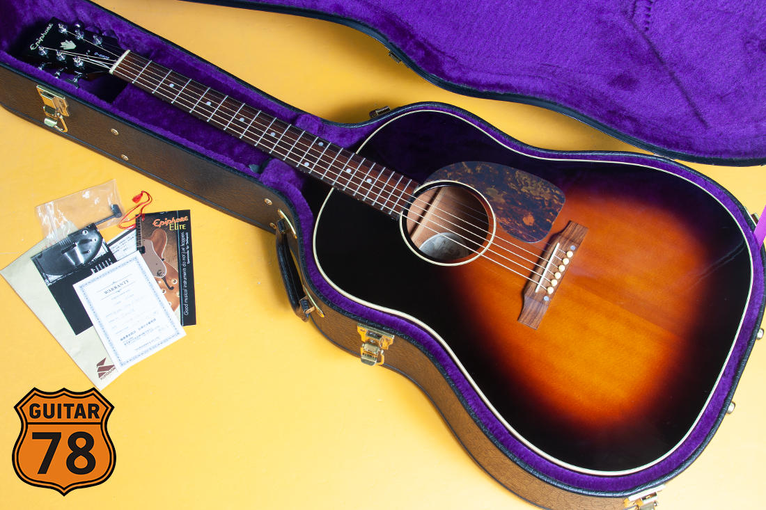 Топовый Epiphone - Gibson Elite J-45 Japan