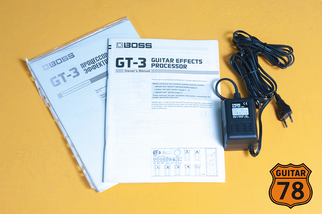 Boss GT-3 — напольный гитарный процессор, который заменит целый педалборд