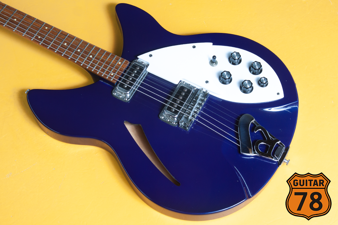 Культовый Rickenbacker 330 Midnight Blue 1990 USA