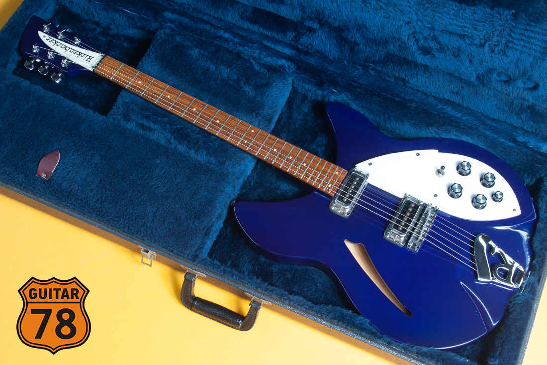 Культовый Rickenbacker 330 Midnight Blue 1990 USA