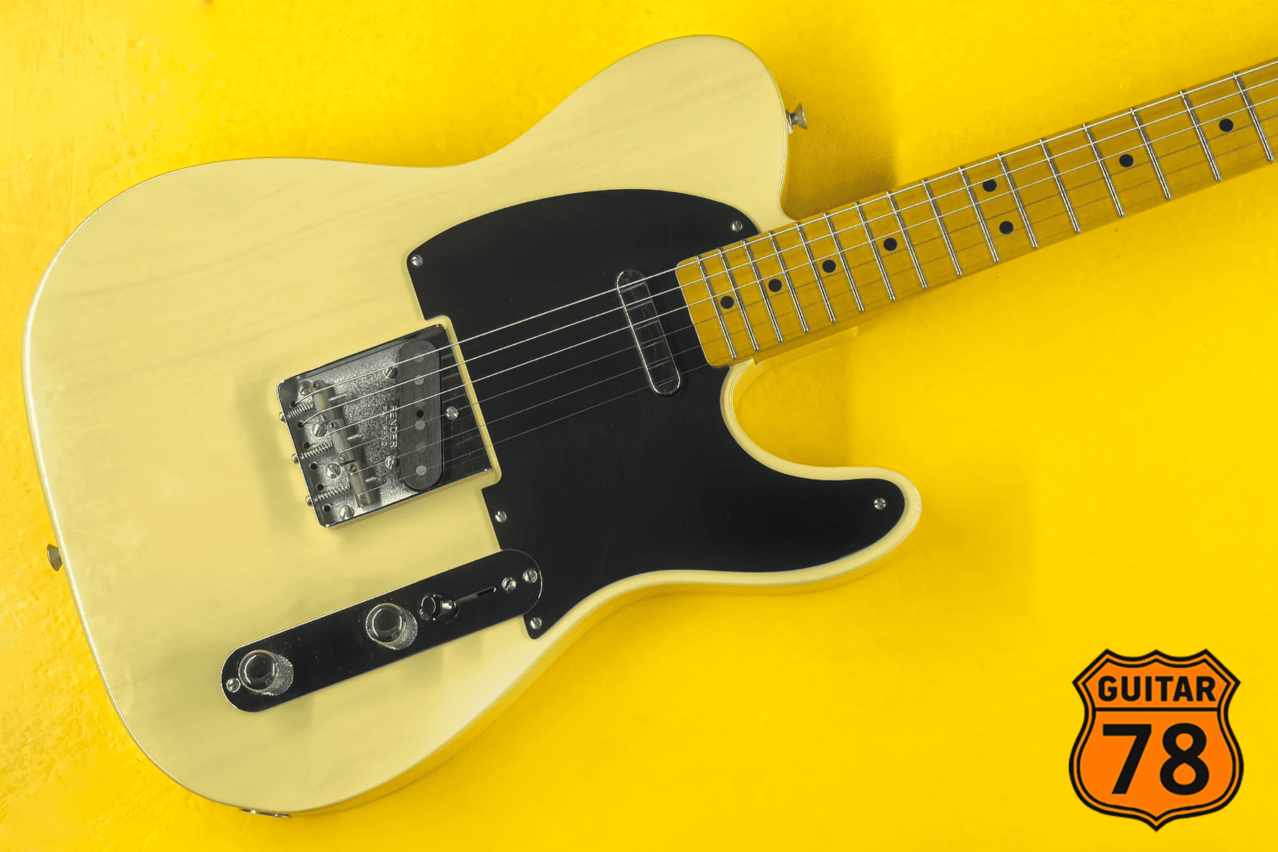 Топовый телек в мексиканской линейке - Fender Vintera II ‘50s Nocaster Blackguard blonde, 2023 года.
