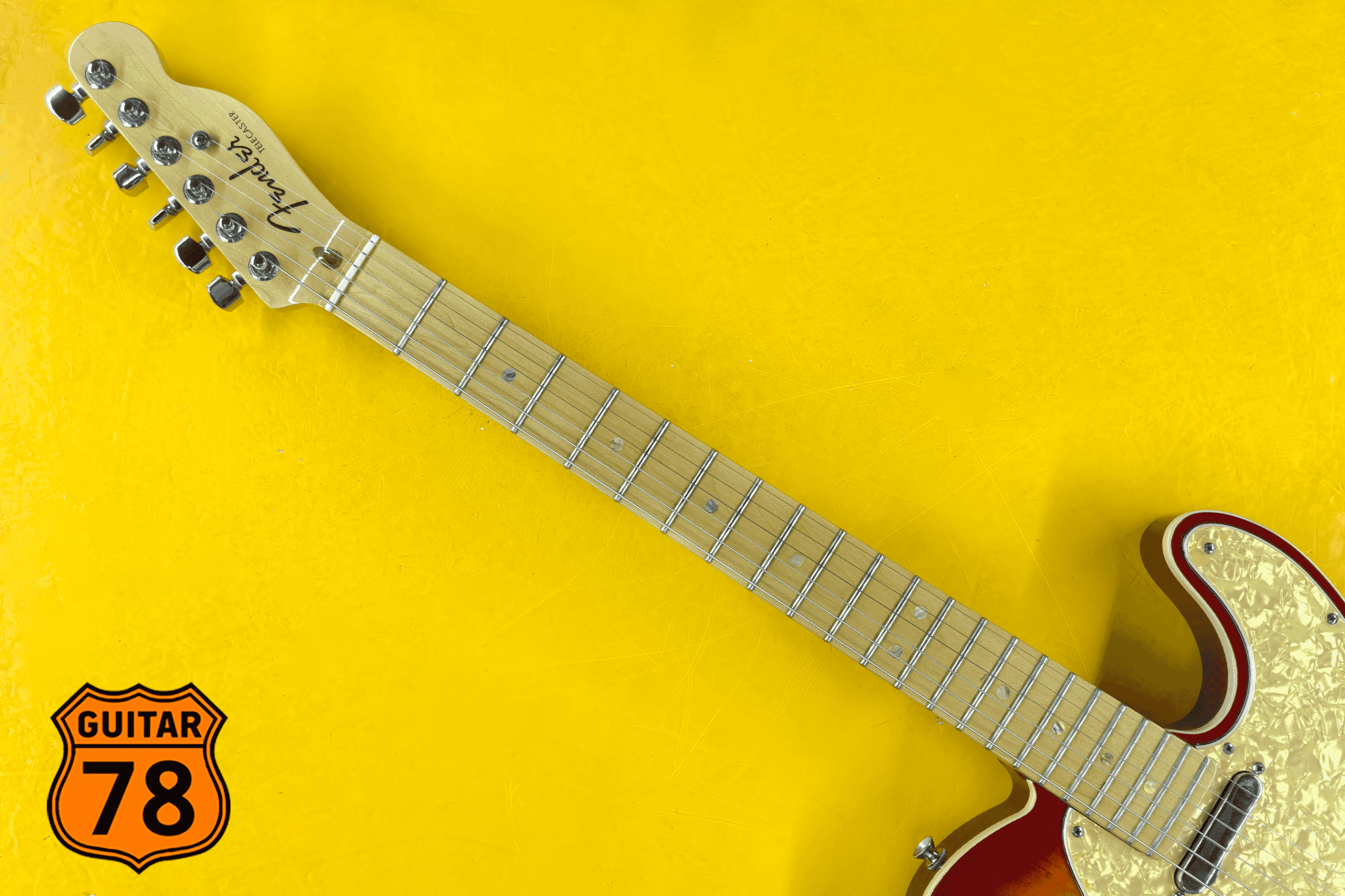 Fender American Deluxe Telecaster Aged Cherry Sunburst USA 2006. Lollar pickups.