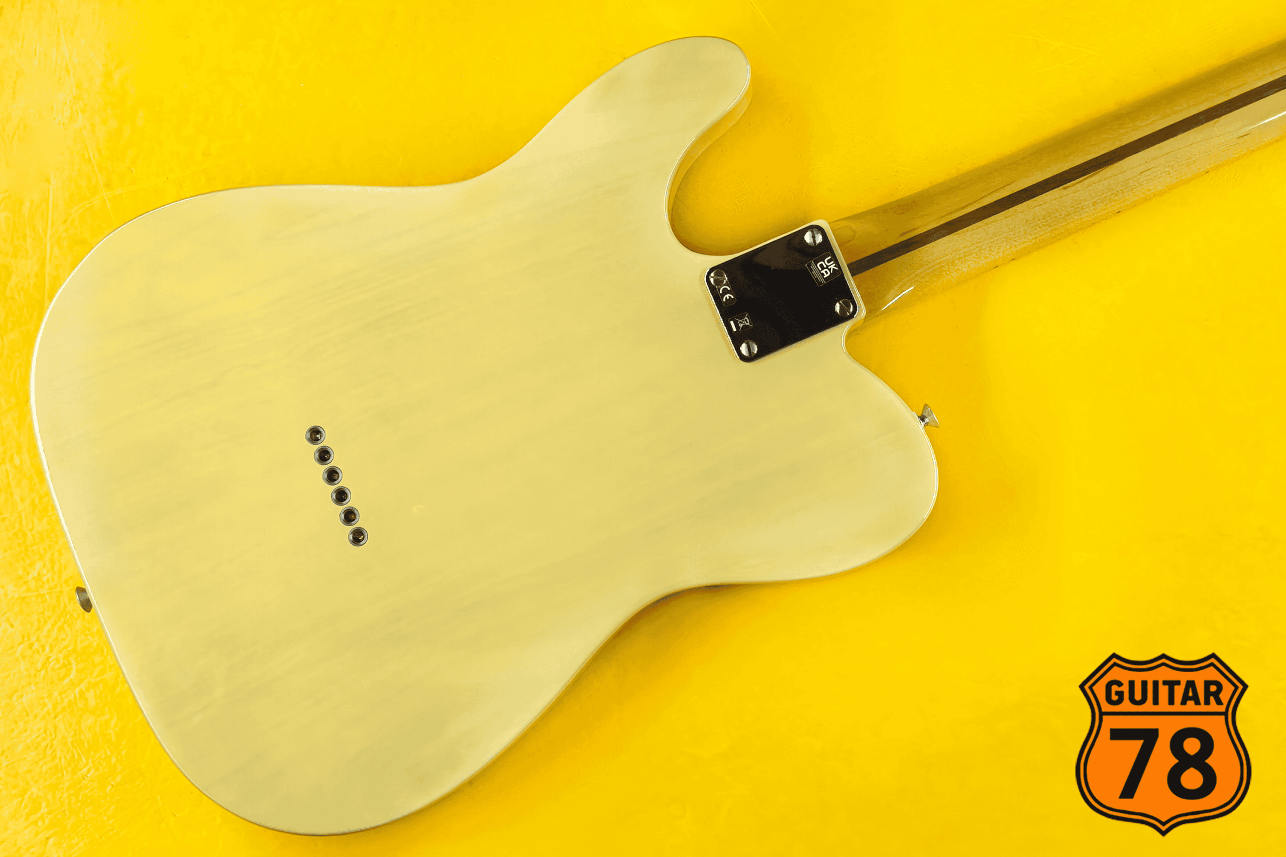 Топовый телек в мексиканской линейке - Fender Vintera II ‘50s Nocaster Blackguard blonde, 2023 года.
